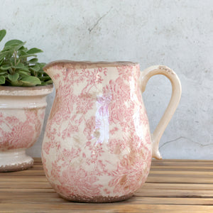 Pink French style Decorative Jug