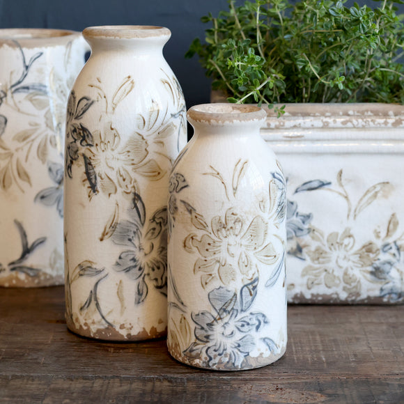Floral Bottle Vase
