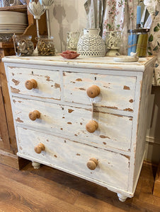 Painted chest of drawers