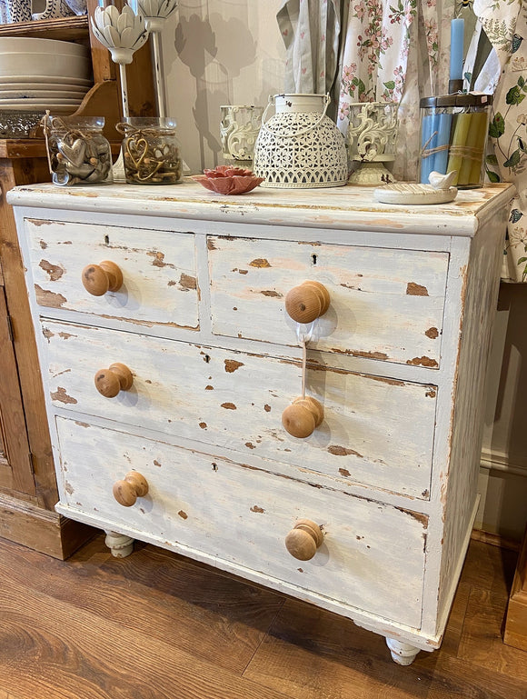 Painted chest of drawers