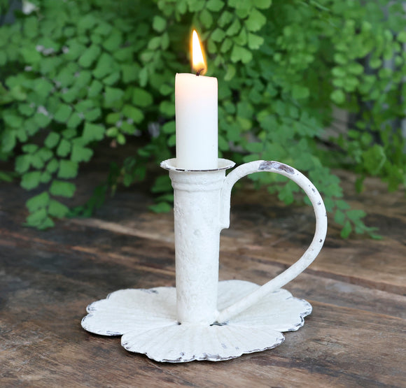 Candlestick holder Antique Cream