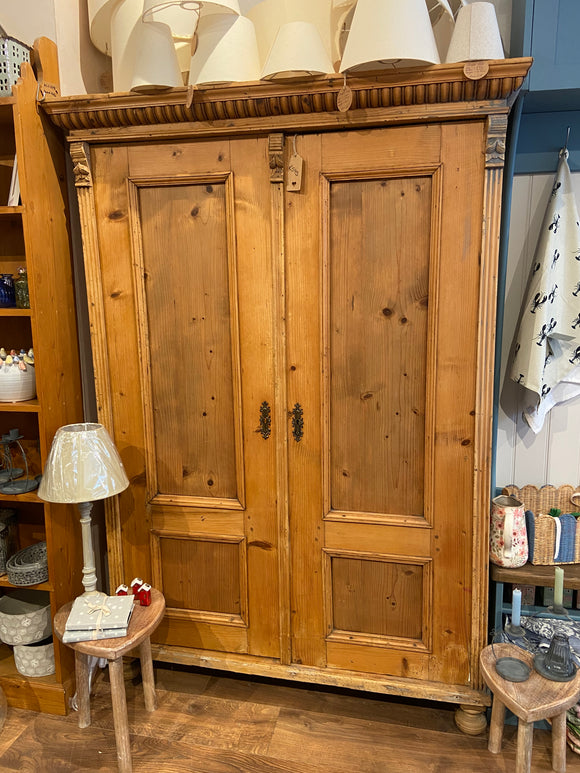 Rustic Pine Linen Cupboard