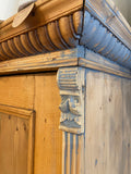 Rustic Pine Linen Cupboard