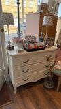 Painted chest of drawers