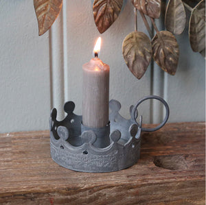 Crown Candlestick holder