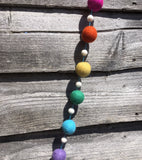 Felt Ball Garlands - Dales Country Interiors
