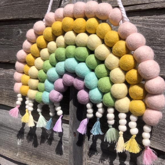 Felt Rainbow - Dales Country Interiors