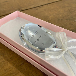 Nutella - Hand Stamped Vintage Spoon