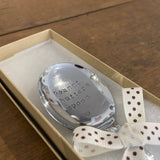 Peanut Butter Spoon - Hand Stamped Vintage Spoon