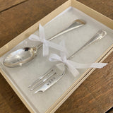 Tea & Cake - Hand Stamped Vintage Cutlery Set