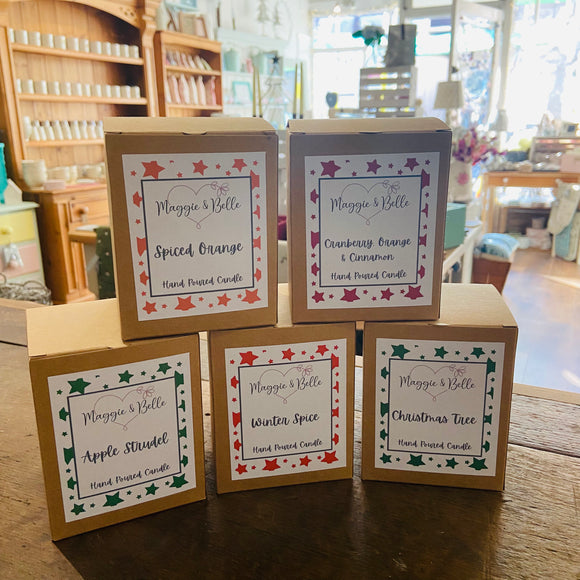 Winter Collection Hand Poured Candles